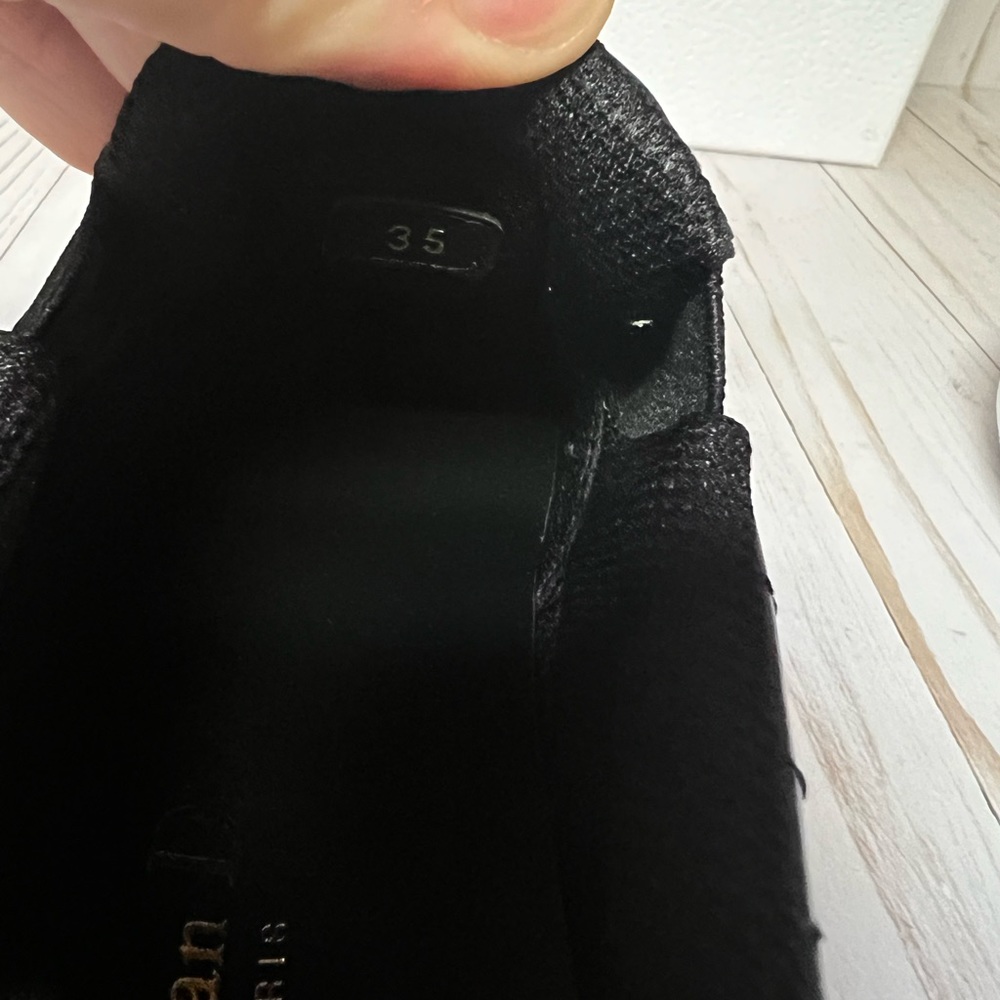 Christian Dior Solar Cannage Quilted Leather Slip On Sneaker Black Sz 35 / 5 - Picture 12 of 14